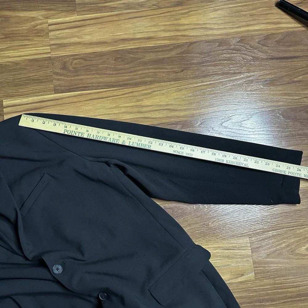 BYLT Blazer Mens XL Black Travel Stretch Performance Tech 46R Jacket Pro